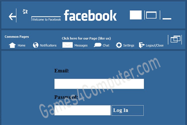 فيس بوك للكمبيوتر